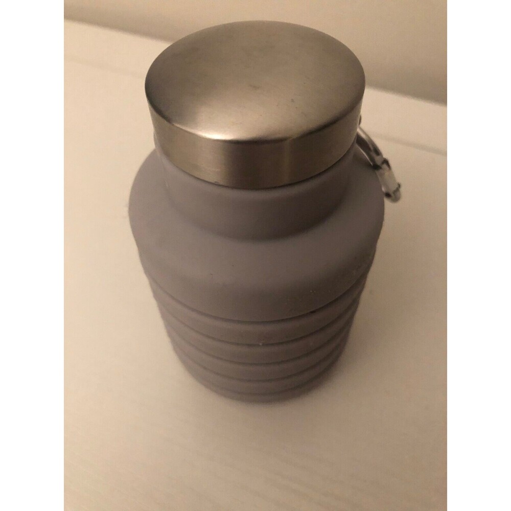 collapsable water bottle 17oz.‎ silicone